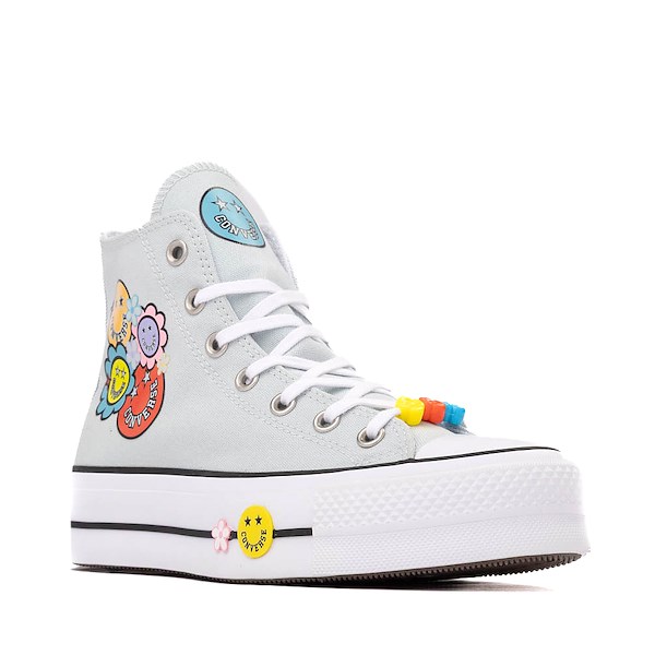 alternate view Womens Converse Chuck Taylor All Star Lift Smiley High-Top Sneaker - You Dew YouALT5