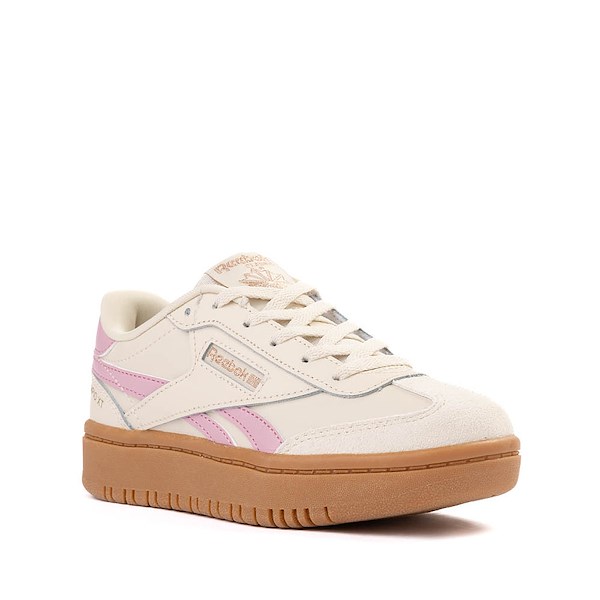 alternate view Reebok Campio XT Athletic Shoe - Little Kid - Double Cream / PinkALT5