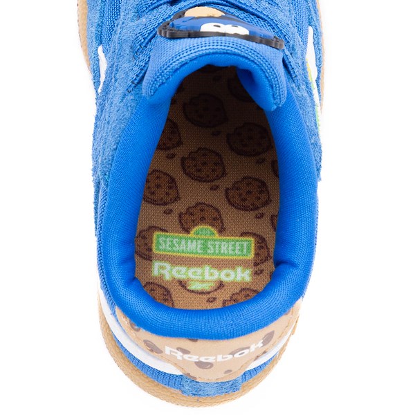 alternate view Reebok x Sesame Street Cookie Monster Club C Athletic Shoe - Baby / Toddler - BlueALT2B