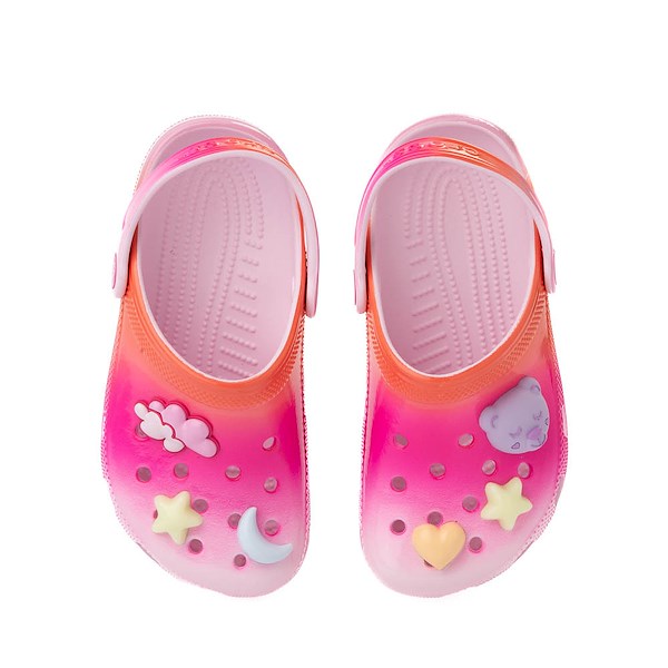 alternate view Crocs Classic Slumber Party Clog - Little Kid / Big Kid - Pink / MulticolorALT2