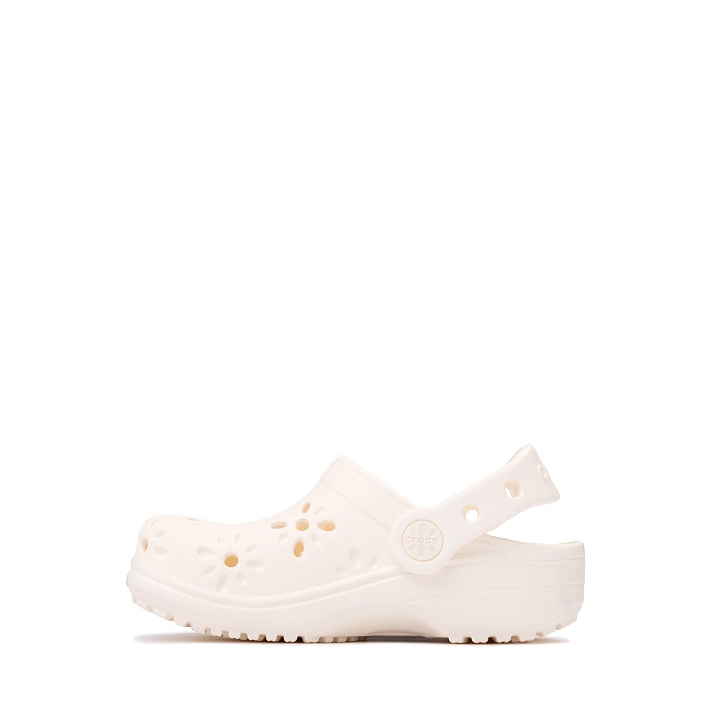 [CROCS] サンダル CLASSIC FLORAL CUT OUT CLOG ココア Classic Floral Cut-Out Clog - Crocs