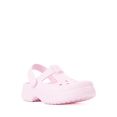 【CROCS】 Classic Mary Jane Clog Cream Women Cream Crocs™ Classic Mary Jane Cream Clogs in White | Lyst
