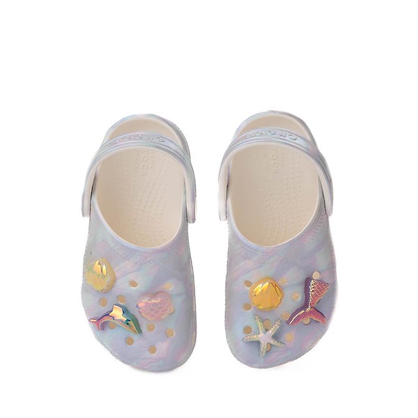 alternate view Crocs Classic Beach Clog - Baby / Toddler - Mother Of PearlALT2