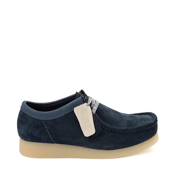 Mens Clarks Wallabee EVO Casual Shoe Navy