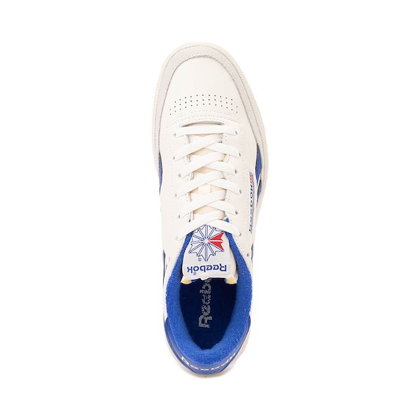 alternate view Mens Reebok Club C Revenge Athletic Shoe - Vintage Chalk / Collegiate RoyalALT2