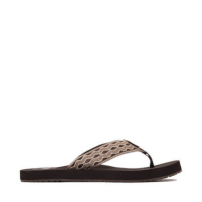 Mens Reef Smoothy Sandal - Brown