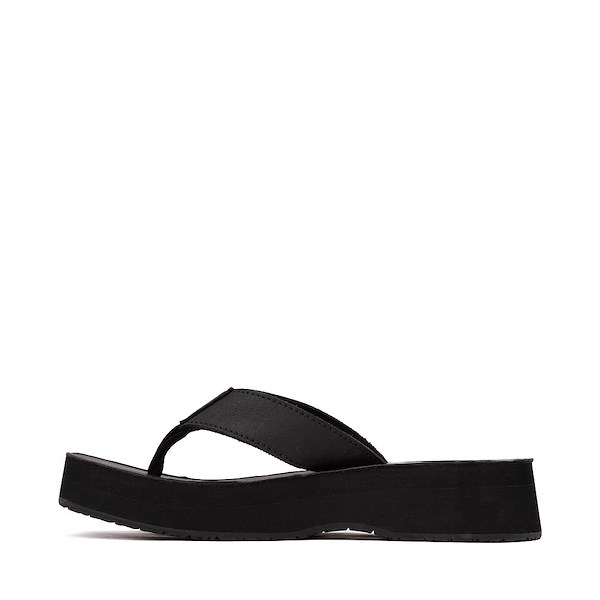 alternate view Womens Reef Butter Slide Sandal - BlackALT1