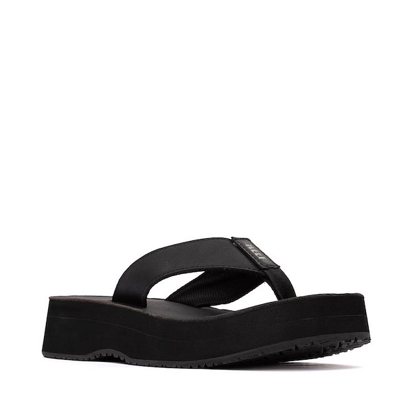 alternate view Womens Reef Butter Slide Sandal - BlackALT5