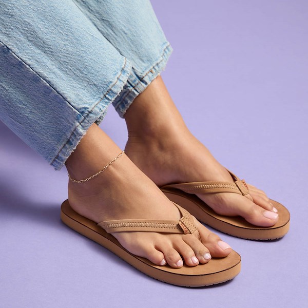 alternate view Womens Reef Costa Rica Slide Sandal - TanALT1C