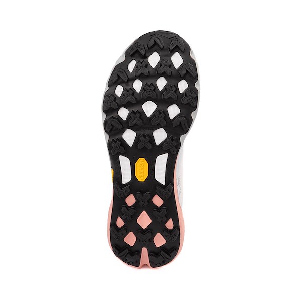 alternate view Womens Merrell Agility Peak 5 Running Shoe - White / CoralALT3