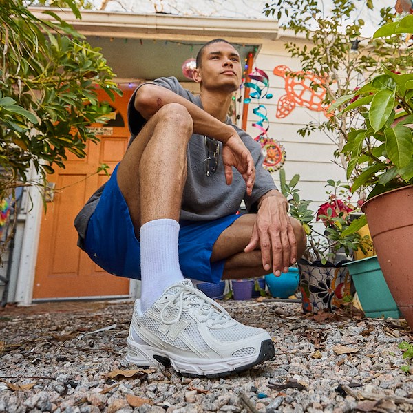 alternate view New Balance 740 Athletic Shoe - White / WhiteALT1B