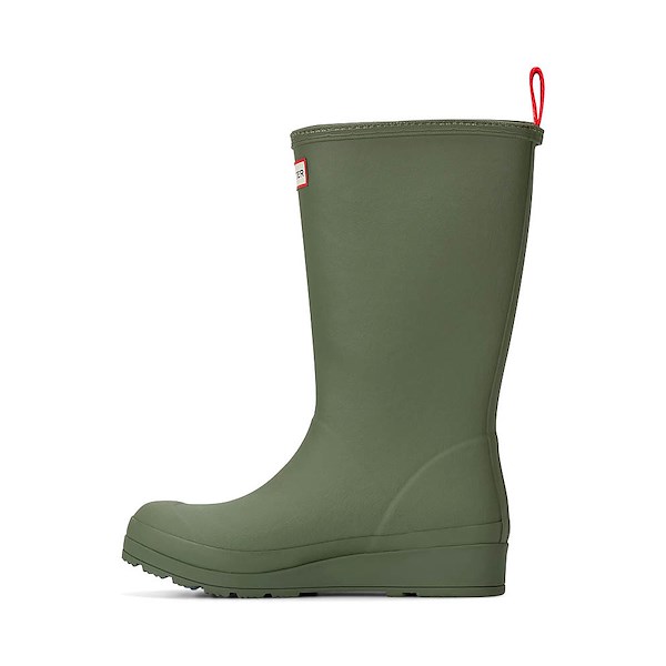 Womens Hunter PLAY&trade Insulated Tall Rain Boot - Medium Green