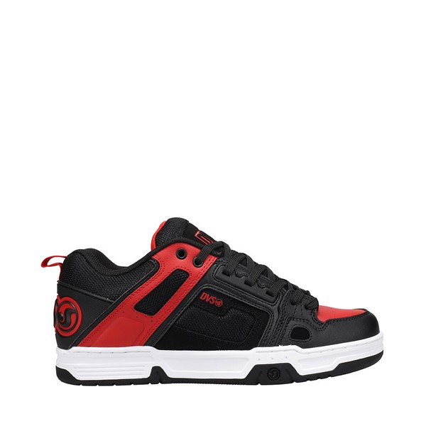 Mens DVS Comanche Skate Shoe Red Black White Journeys