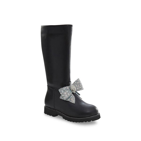 Kurt Geiger Mini Kensington Bow Tall Boot - Little Kid / Big Black