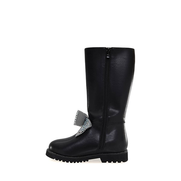 Kurt Geiger Mini Kensington Bow Tall Boot - Toddler - Black