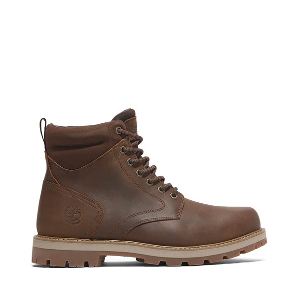 Mens Timberland Britton Road Mid Lace-Up Waterproof Boot - Rust