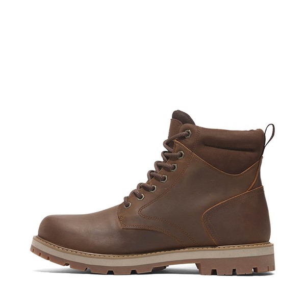 Mens Timberland Britton Road Mid Lace-Up Waterproof Boot - Rust