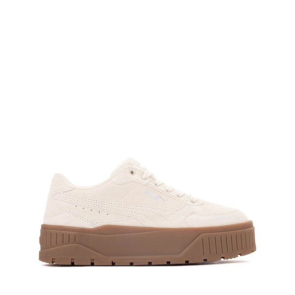 PUMA Karmen II IDOL Suede Sneaker - Big Kid Frosted Ivory