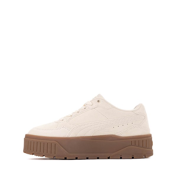 PUMA Karmen II IDOL Suede Sneaker - Big Kid Frosted Ivory