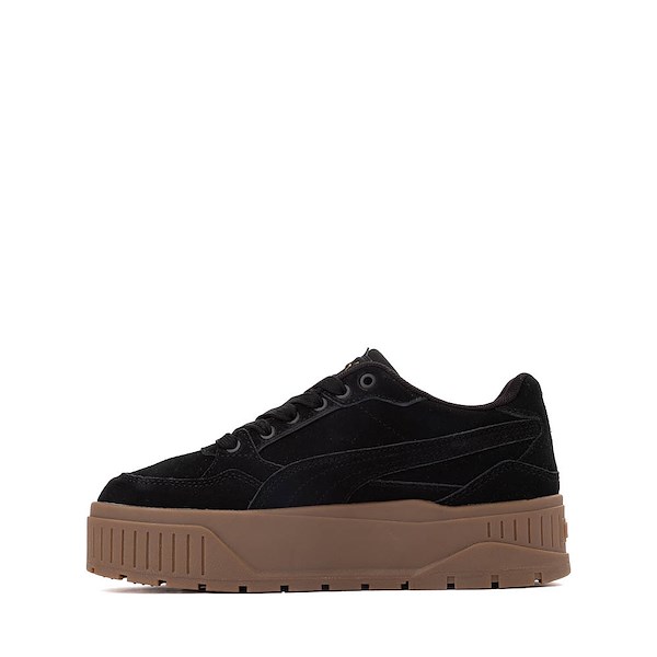 Puma suede platform nere online