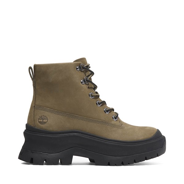 Womens Timberland Roxie Lane Mid Lace Up Boot Olive Journeys