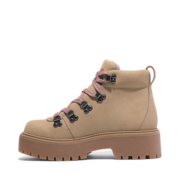 Womens Timberland Stone Street Mid Lace-Up Platform Hiker Boot