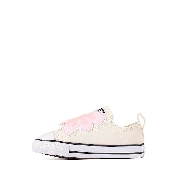 alternate view Converse Chuck Taylor All Star 1V Lo Flower And Bee Sneaker - Baby / Toddler - EgretALT1