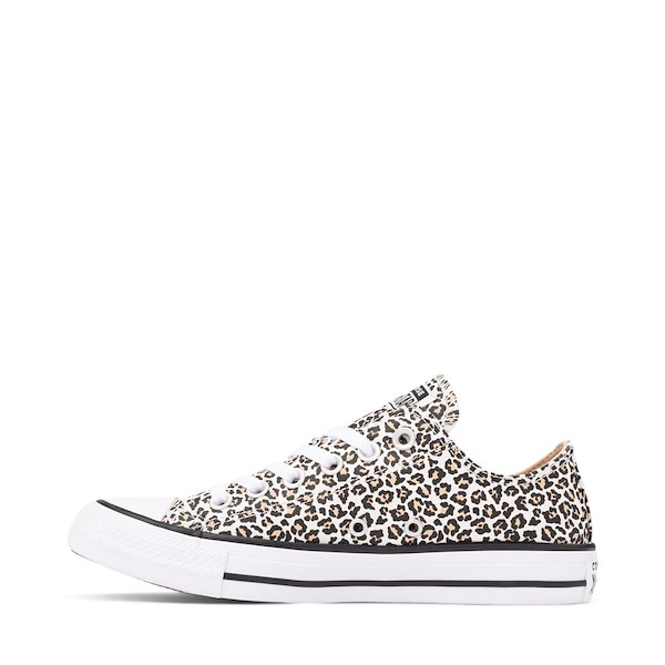 alternate view Converse Chuck Taylor All Star Animal Print Low-Top Sneaker - White LeopardALT1
