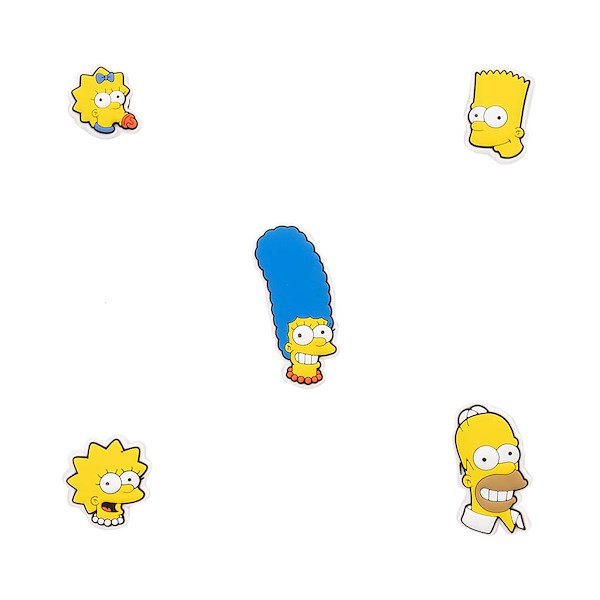 alternate view The Simpsons x Crocs Jibbitz™ Shoe Charms 5 Pack - MulticolorALT1