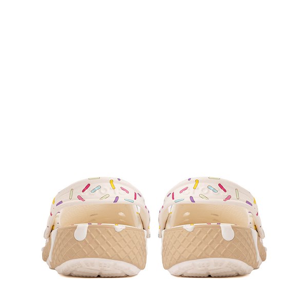 alternate view Crocs Classic Ice Cream Party Clog - Little Kid / Big Kid - WhiteALT4