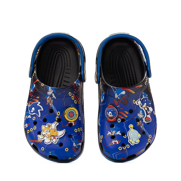alternate view Sonic the Hedgehog™ x Crocs Classic Clog - Little Kid / Big Kid - BlueALT2