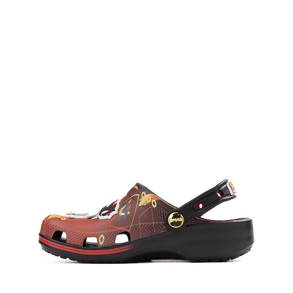 alternate view Sonic the Hedgehog™ x Crocs Classic Shadow Clog - Little Kid / Big Kid - Black / RedALT1