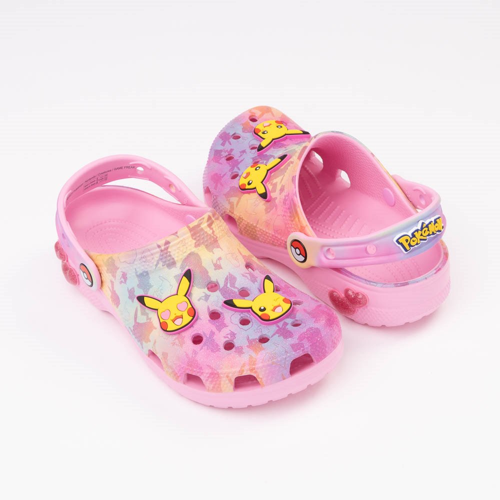 Pok&eacute;mon Crocs Classic Pikachu Clog - Little Kid / Big Kid - Pink