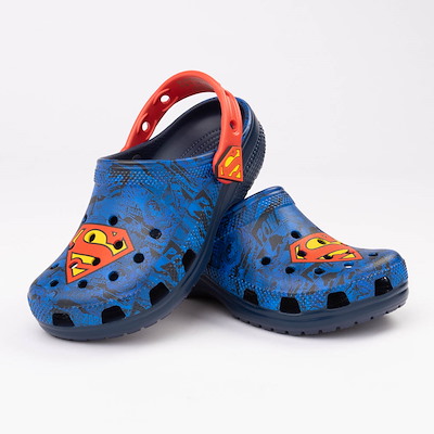 DC Comics Crocs Classic Superman Clog - Little Kid / Big Kid - Blue