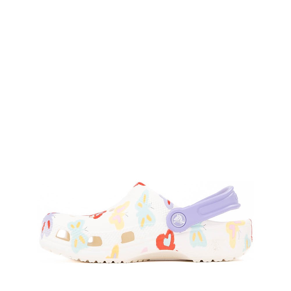 Crocs Classic Butterfly Clog - Little Kid / Big Kid - White | Journeys