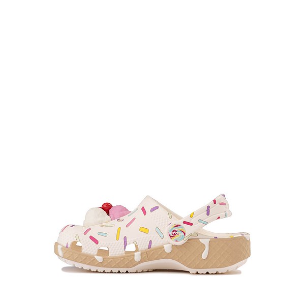 alternate view Crocs Classic Ice Cream Party Clog - Baby / Toddler - WhiteALT1