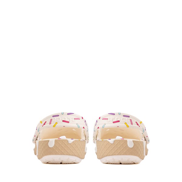 alternate view Crocs Classic Ice Cream Party Clog - Baby / Toddler - WhiteALT4