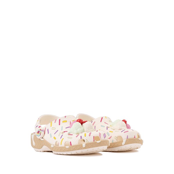 alternate view Crocs Classic Ice Cream Party Clog - Baby / Toddler - WhiteALT5