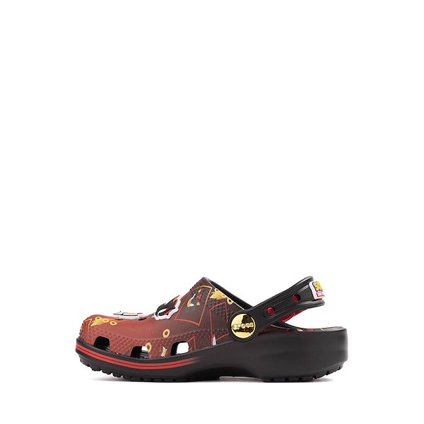 alternate view Sonic the Hedgehog™ x Crocs Classic Shadow Clog - Baby / Toddler - Black / RedALT1
