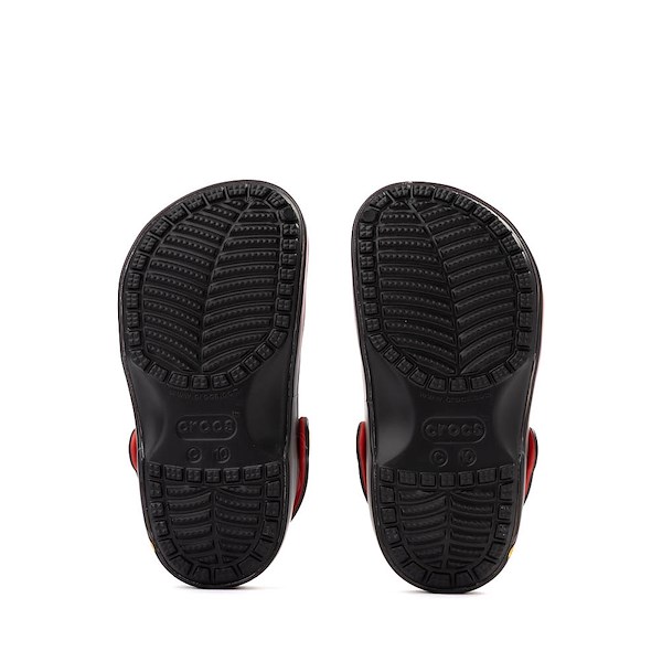 alternate view Sonic the Hedgehog™ x Crocs Classic Shadow Clog - Baby / Toddler - Black / RedALT3