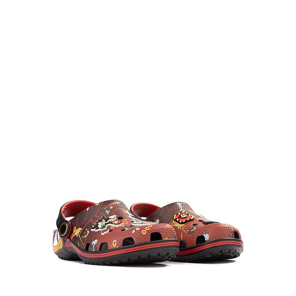 alternate view Sonic the Hedgehog™ x Crocs Classic Shadow Clog - Baby / Toddler - Black / RedALT5