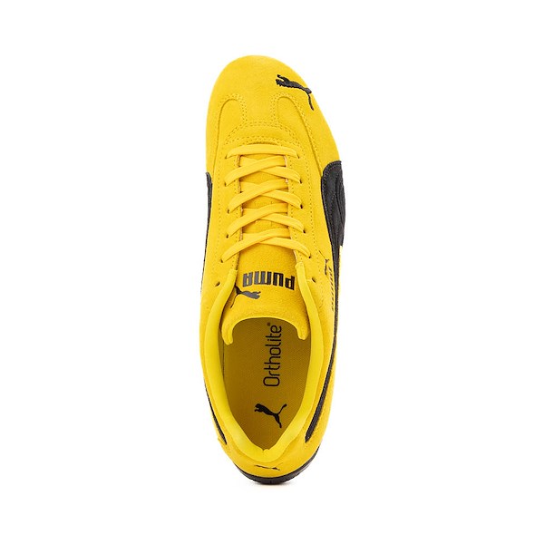 alternate view Mens PUMA Speedcat OG Athletic Shoe - Pelé Yellow / BlackALT2