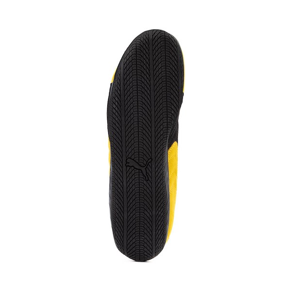 alternate view Mens PUMA Speedcat OG Athletic Shoe - Pelé Yellow / BlackALT3