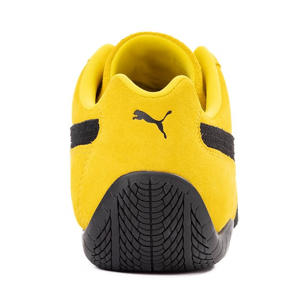 alternate view Mens PUMA Speedcat OG Athletic Shoe - Pelé Yellow / BlackALT4