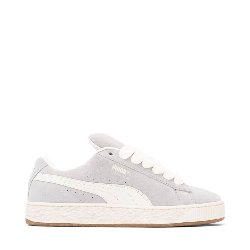 Mens PUMA Suede XL Athletic Shoe - Ash Gray / Vapor Gray