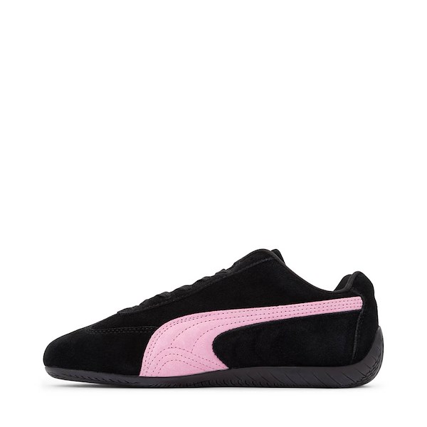 alternate view Womens PUMA Speedcat OG Athletic Shoe - Black / PinkALT1