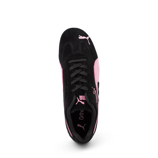 alternate view Womens PUMA Speedcat OG Athletic Shoe - Black / PinkALT2