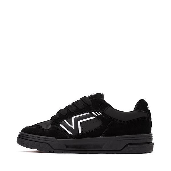 alternate view Vans Upland Skate Shoe - Black / WhiteALT1