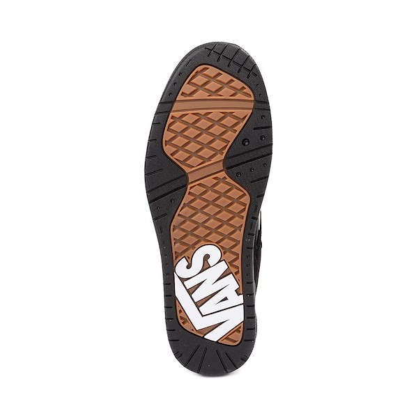 alternate view Vans Upland Skate Shoe - Black / WhiteALT3