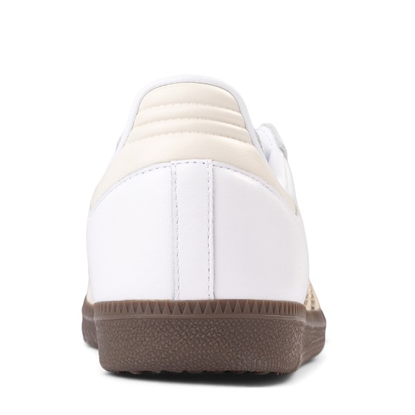 alternate view Womens adidas Samba OG Athletic Shoe - White / Sand Strata / Off WhiteALT4